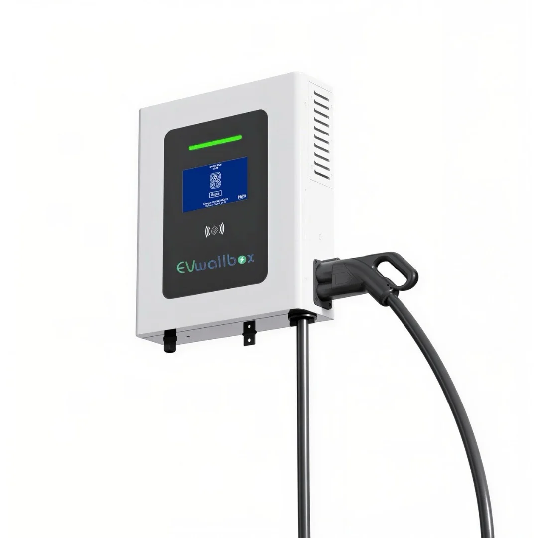 EVwallbox Tek Soketli 40 kW DC Hızlı Elektrikli Araç Şarj İstasyonu