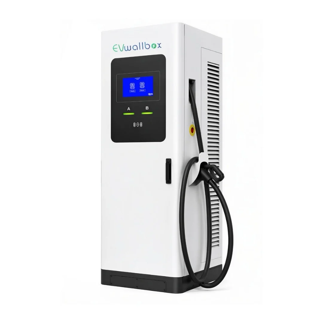 EVwallbox Tek Soketli 60 kW DC Hızlı Elektrikli Araç Şarj İstasyonu